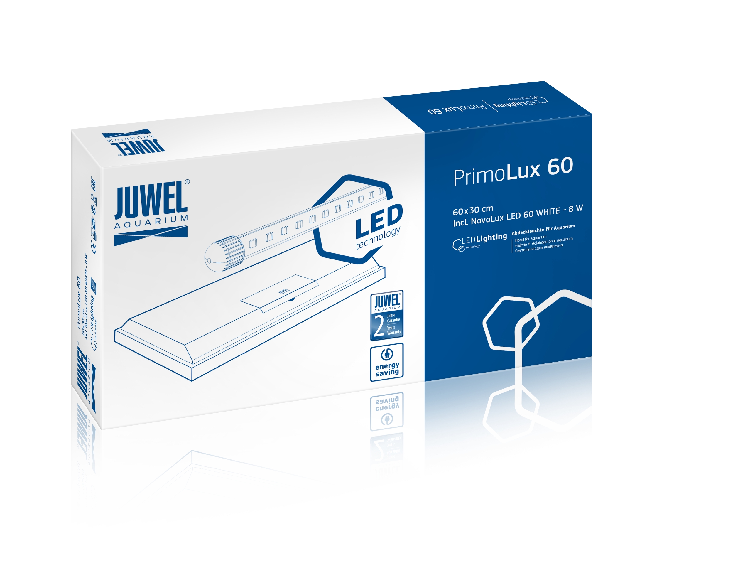 Juwel PrimoLux 60 LED Replacement Hood in Black for Primo 60 and 70