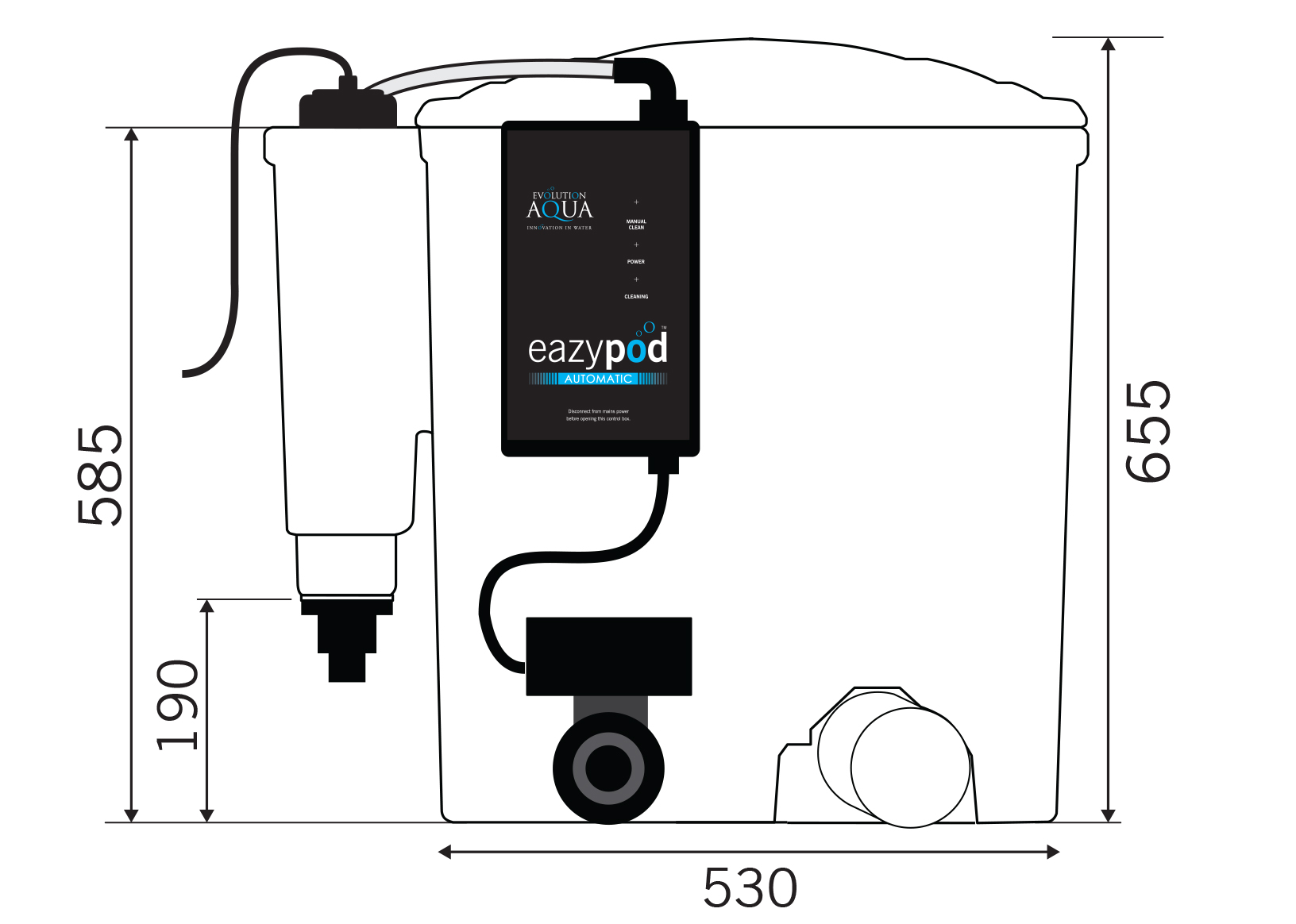 Evolution Aqua Eazy Pod Complete 'Automatic' System in Green