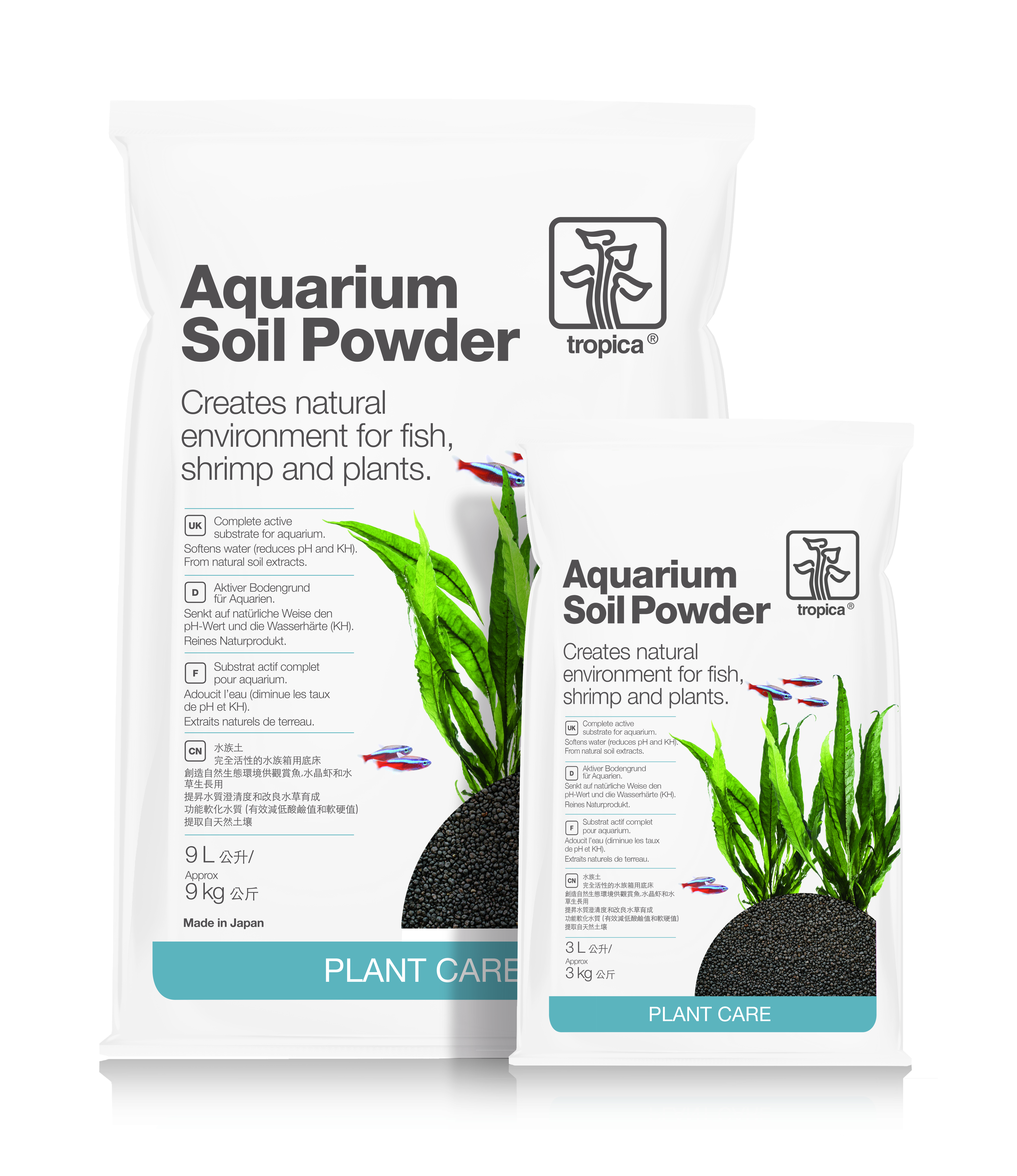 Tropica Aquarium Powder Soil 3L