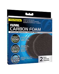 Fluval FX5/6 Carbon Impregnated Foam Pads