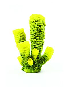 Natureform Tube Sponge Yellow and Green - Aplysina sp. Synthetic Coral  15 x 13 x 18.2cm