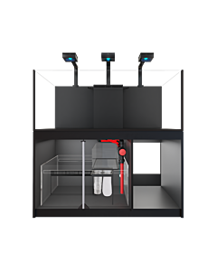 Red Sea Reefer 625 G2+ Deluxe Black - 3x ReefLED 90's
