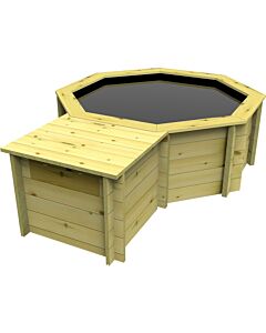 Wooden Pond Filtration Enclosure